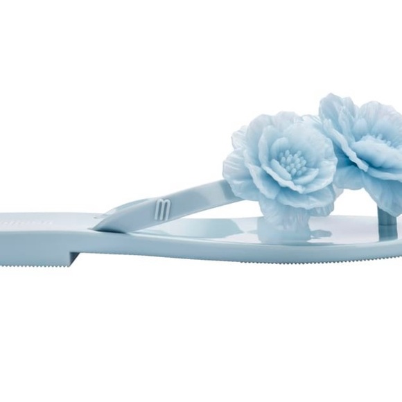 Melissa Harmonic Springtime Flip Flop Blue - Picture 5 of 6